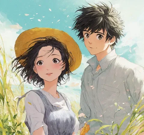 漫友绘制的原创同人角色插画