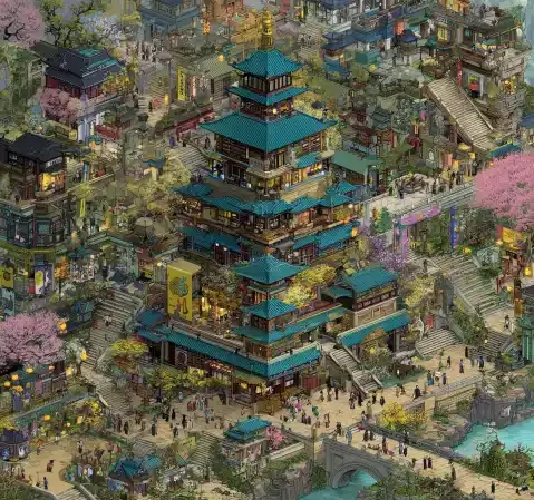 热血战斗场景的同人作品